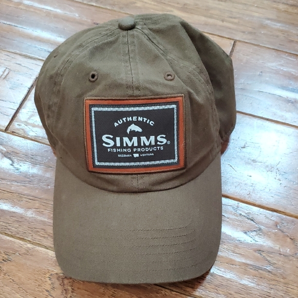 Simms Brown Fishing Cap - Picture 1 of 7